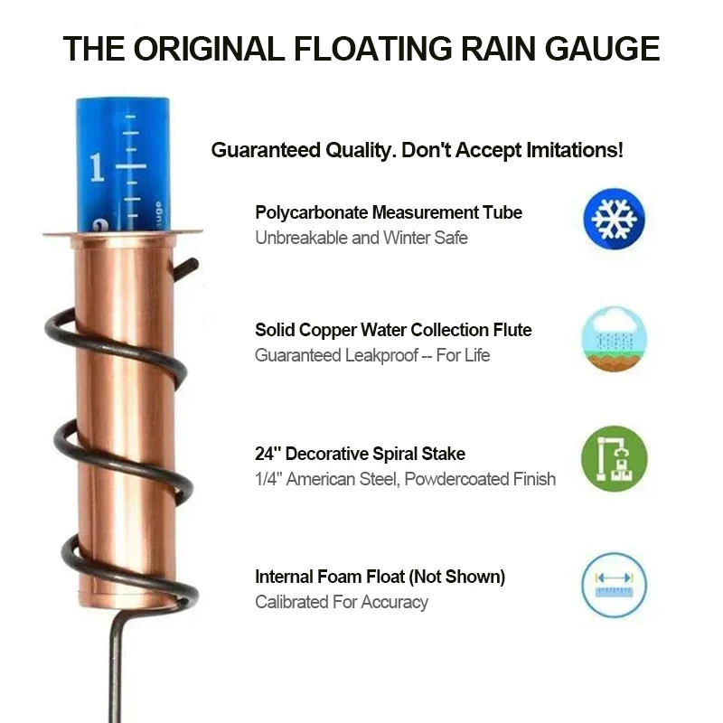 Copper Rain Gauge - Image 3