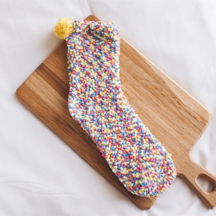 Coral Fleece Cupcake Socks - Image 14