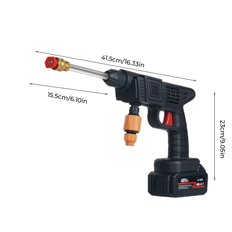 Cordless Portable High Pressure Spray Water Gun - Image 12
