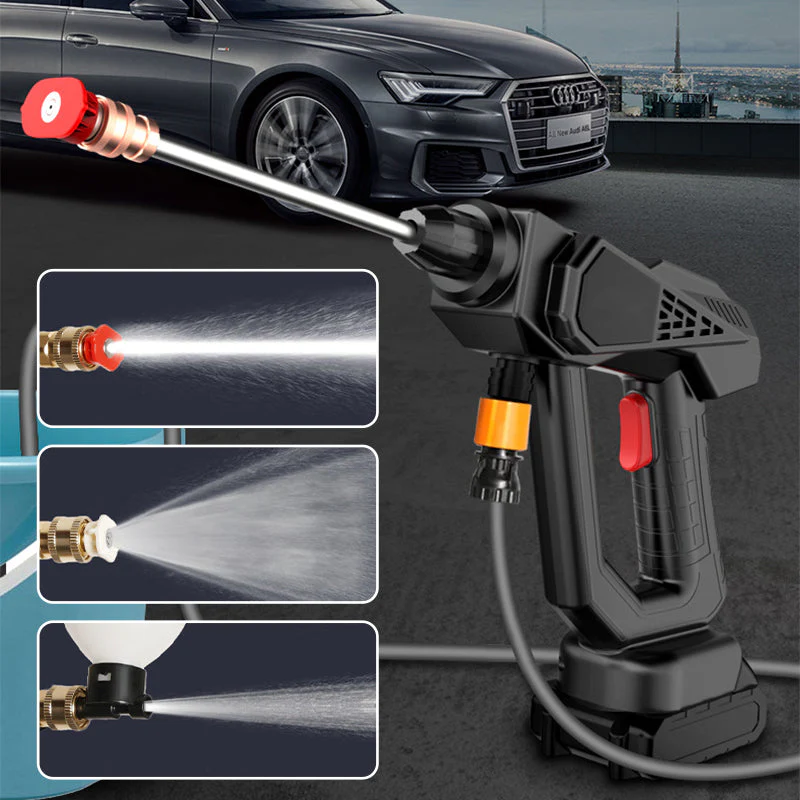 Cordless Portable High Pressure Spray Water Gun - Image 9
