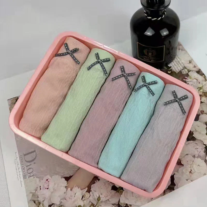 Cotton Antibacterial Panties (5 PCs) - Image 2