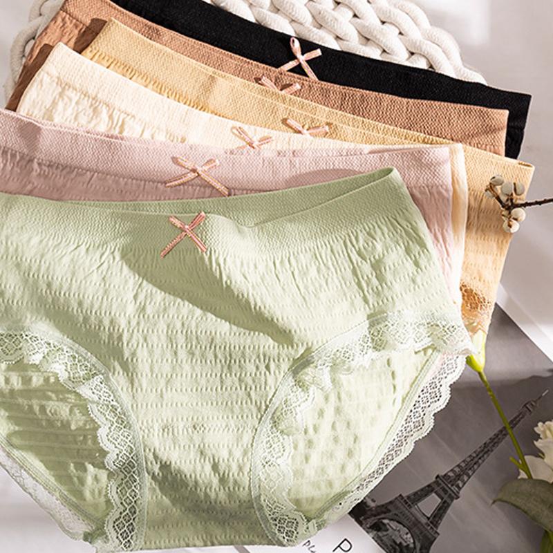 Cotton crotch antibacterial underpants（5 pairs） - Image 5