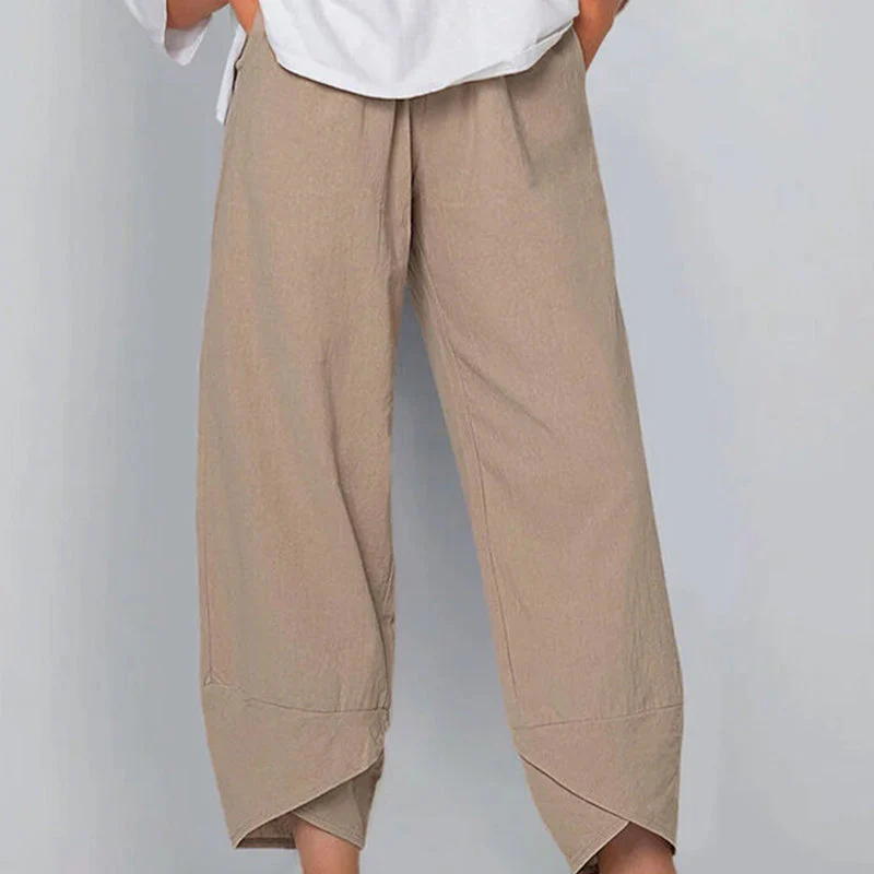 Cotton Linen Casual Pants - Image 5