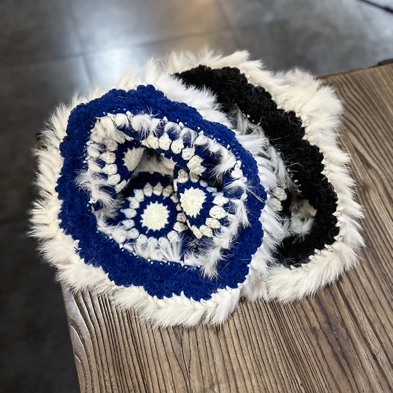 Cozy Handmade Crochet Flower Hat - Image 11