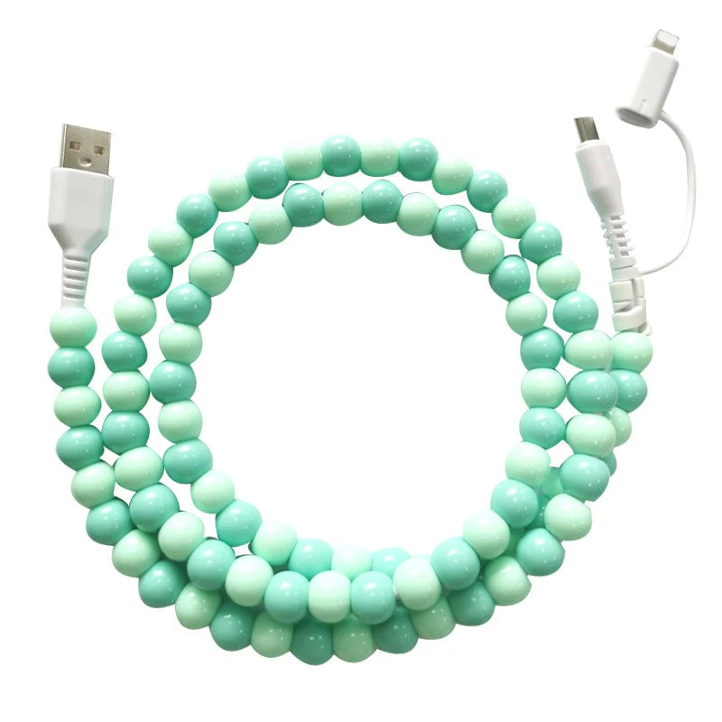 Creative Beaded 2-in-1 Data Cable - Image 12