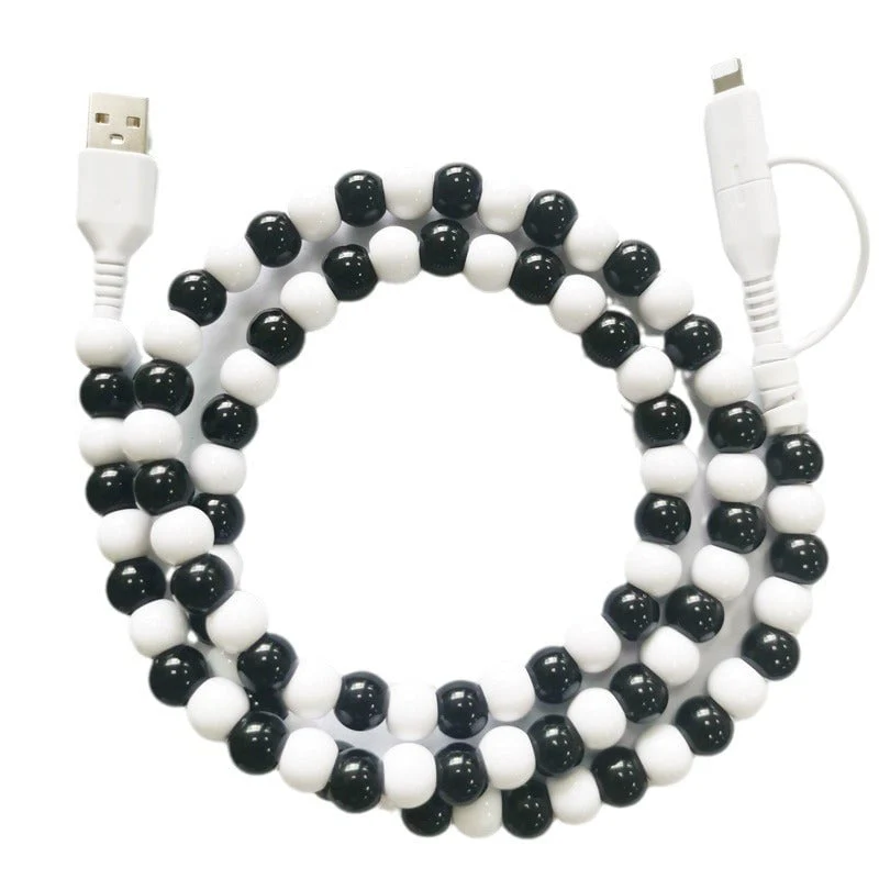 Creative Beaded 2-in-1 Data Cable - Image 15