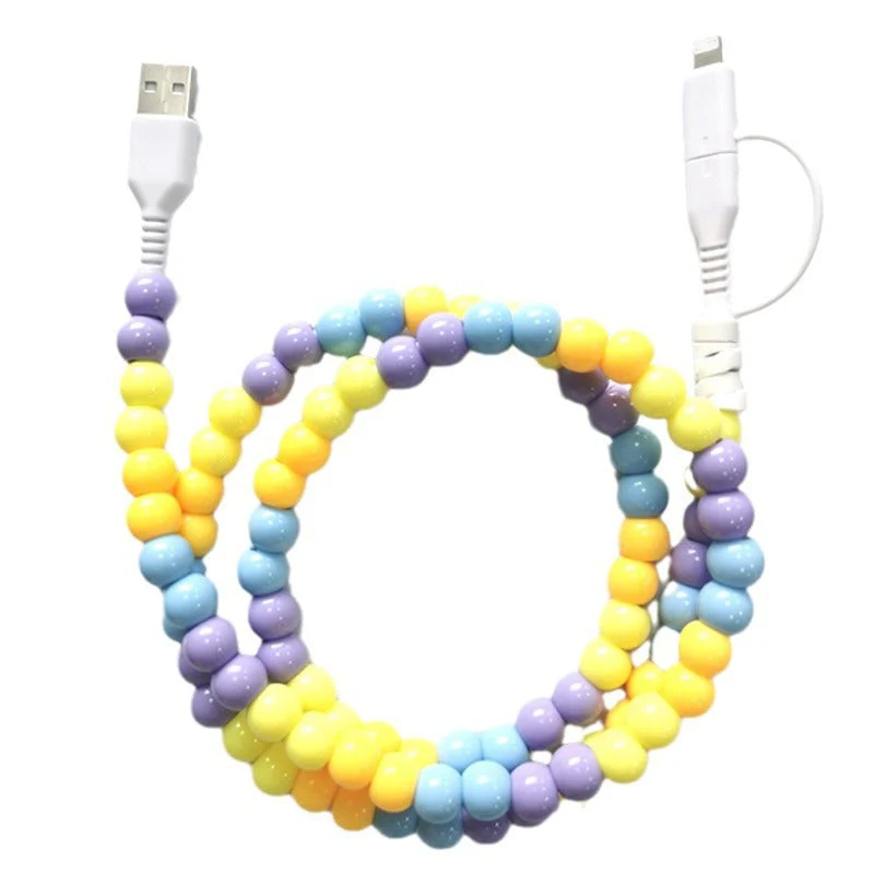 Creative Beaded 2-in-1 Data Cable - Image 17
