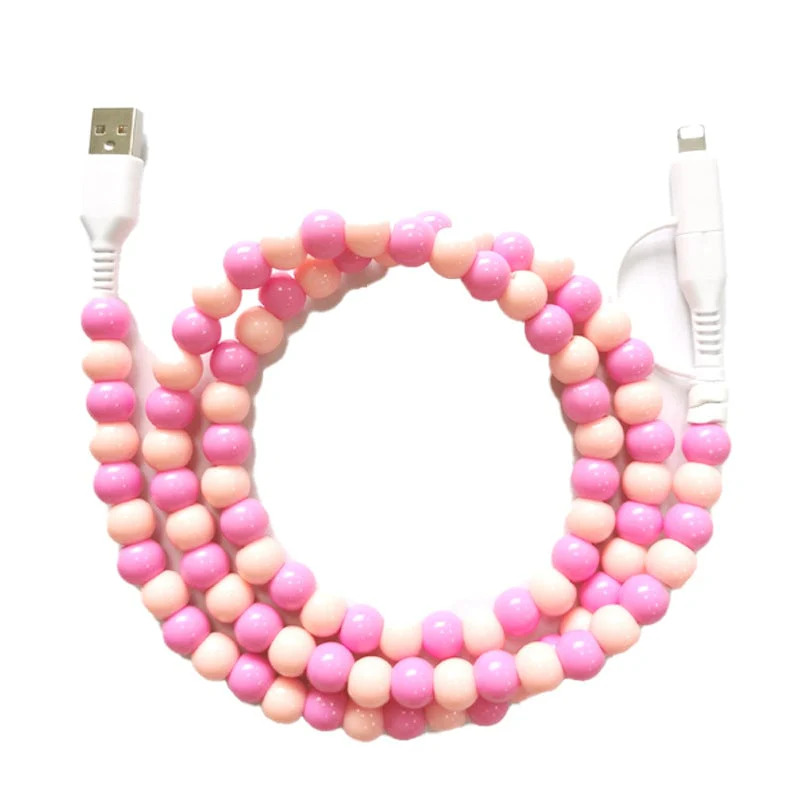 Creative Beaded 2-in-1 Data Cable - Image 18