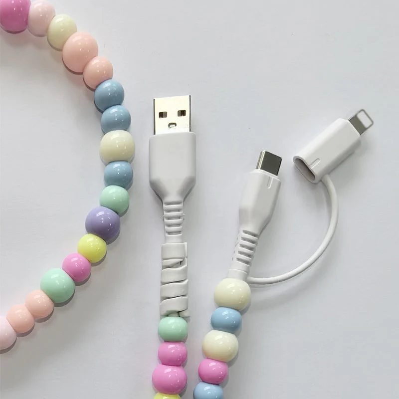 Creative Beaded 2-in-1 Data Cable - Image 3