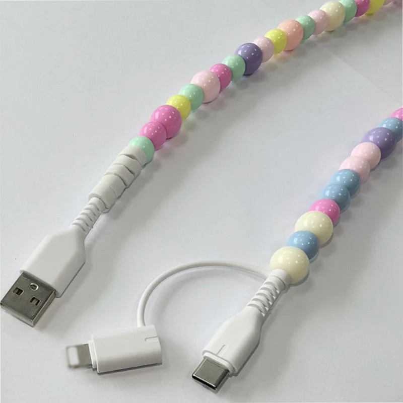 Creative Beaded 2-in-1 Data Cable - Image 4