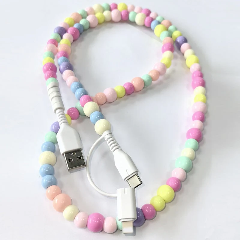 Creative Beaded 2-in-1 Data Cable - Image 7