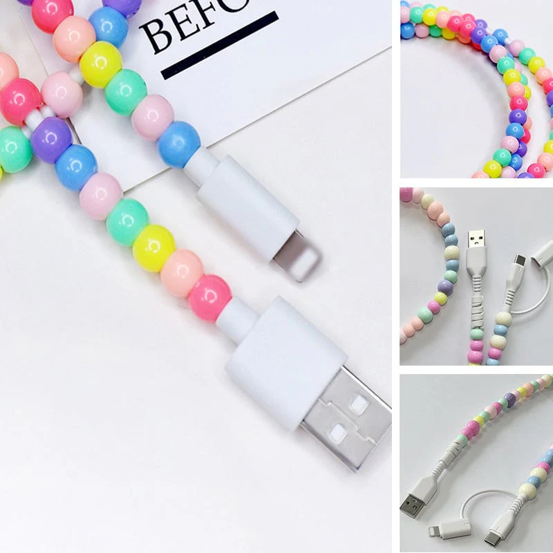 Creative Beaded 2-in-1 Data Cable - Image 9