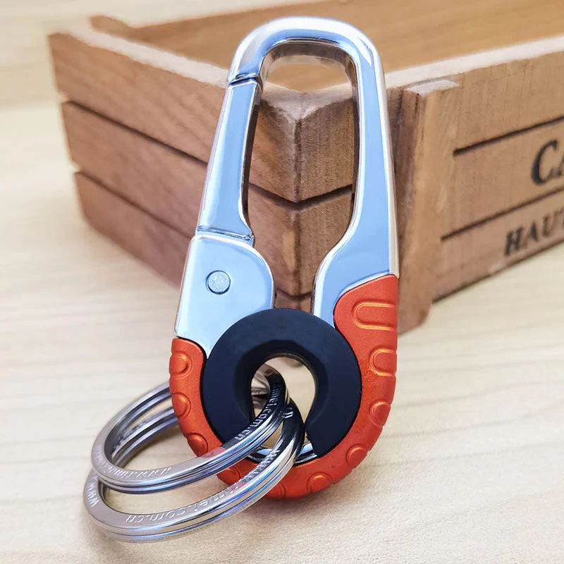 Creative Car Interior Stainless Steel Keychain - Image 12