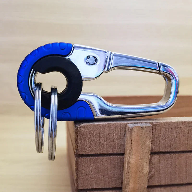 Creative Car Interior Stainless Steel Keychain - Image 2