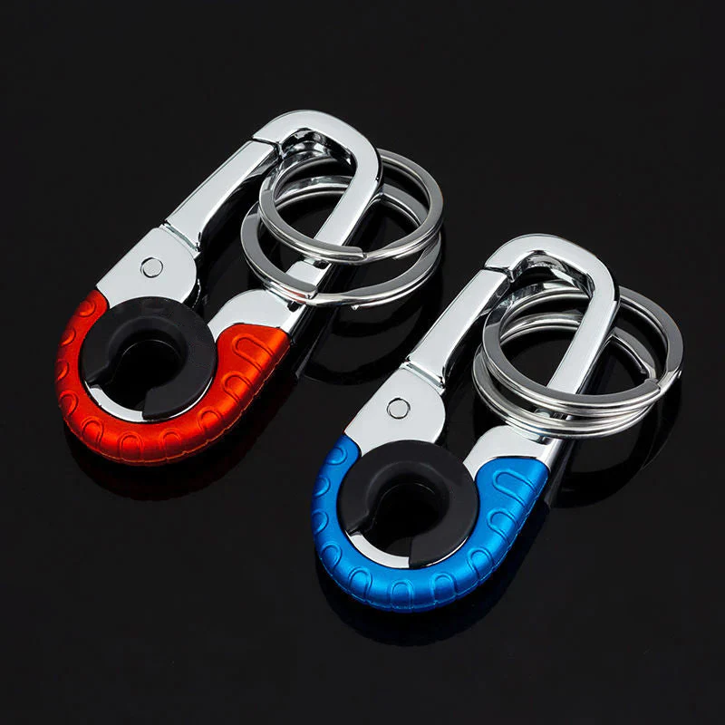 Creative Car Interior Stainless Steel Keychain - Image 5