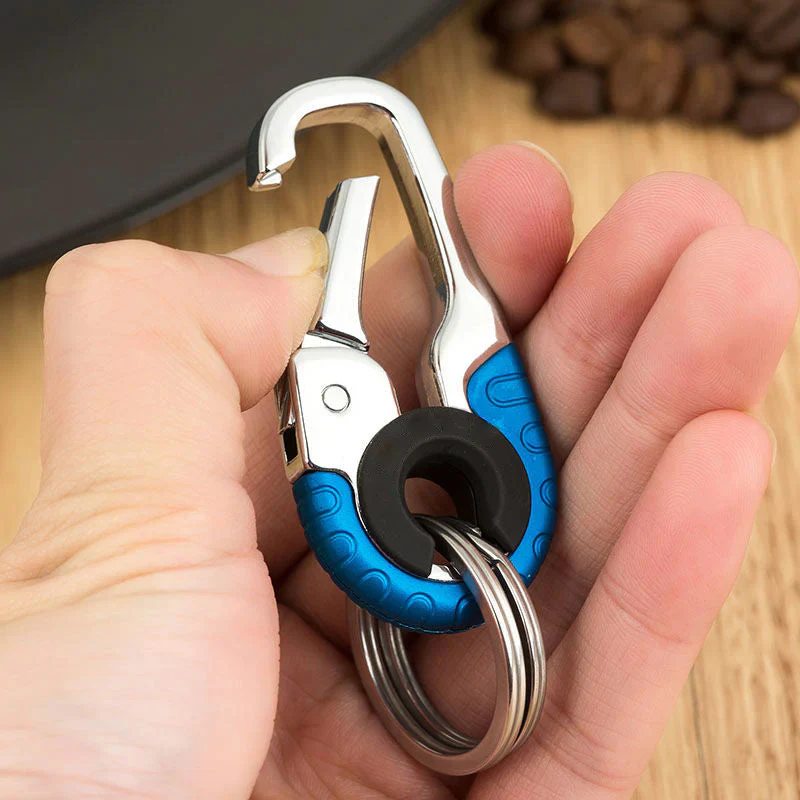 Creative Car Interior Stainless Steel Keychain - Image 6