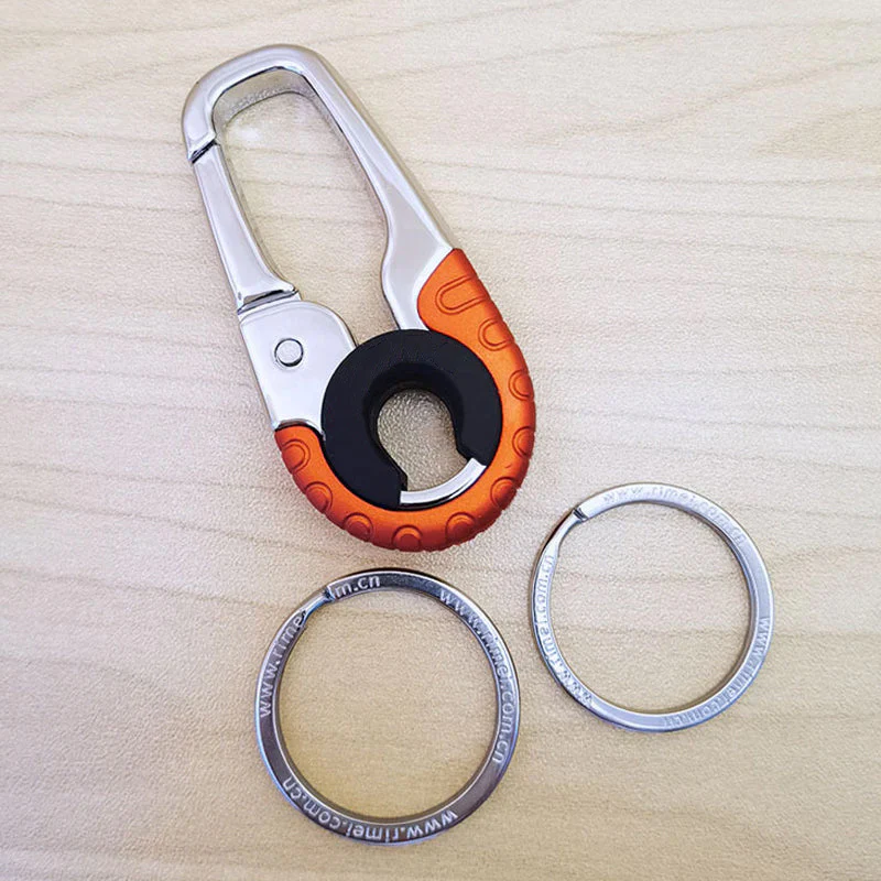 Creative Car Interior Stainless Steel Keychain - Image 7