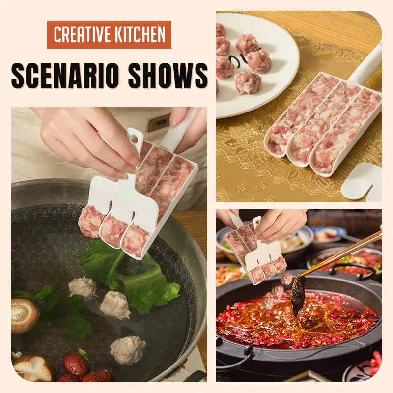 Creative Kitchen Triple Meatball Maker - Image 4