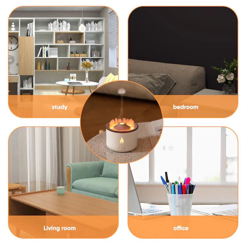 Creative Volcano Humidifier - Image 2