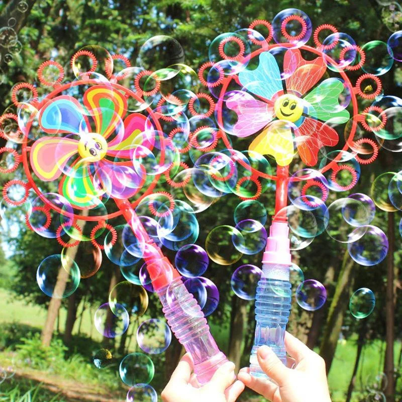 Creative Windmill Bubble Maker Toy - Image 2