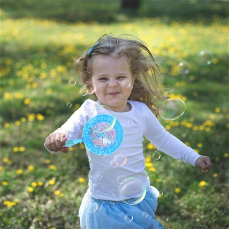 Creative Windmill Bubble Maker Toy - Image 4