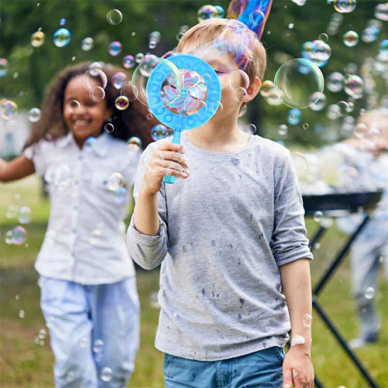 Creative Windmill Bubble Maker Toy - Image 6