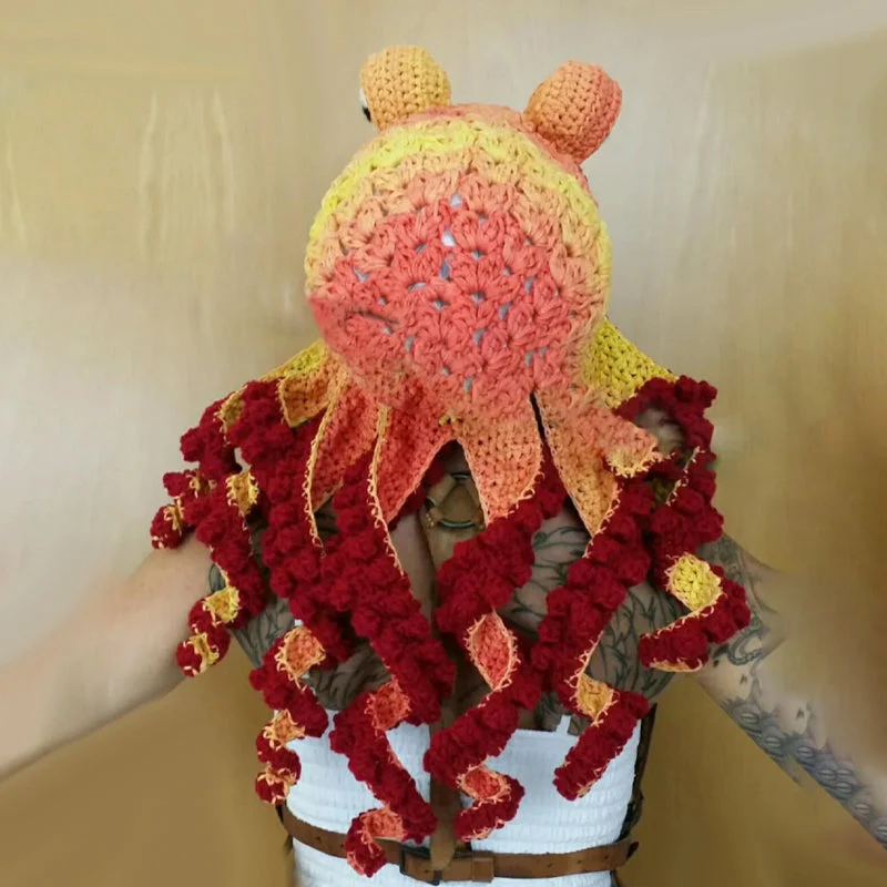 Crochet Octopus Hat - Image 3
