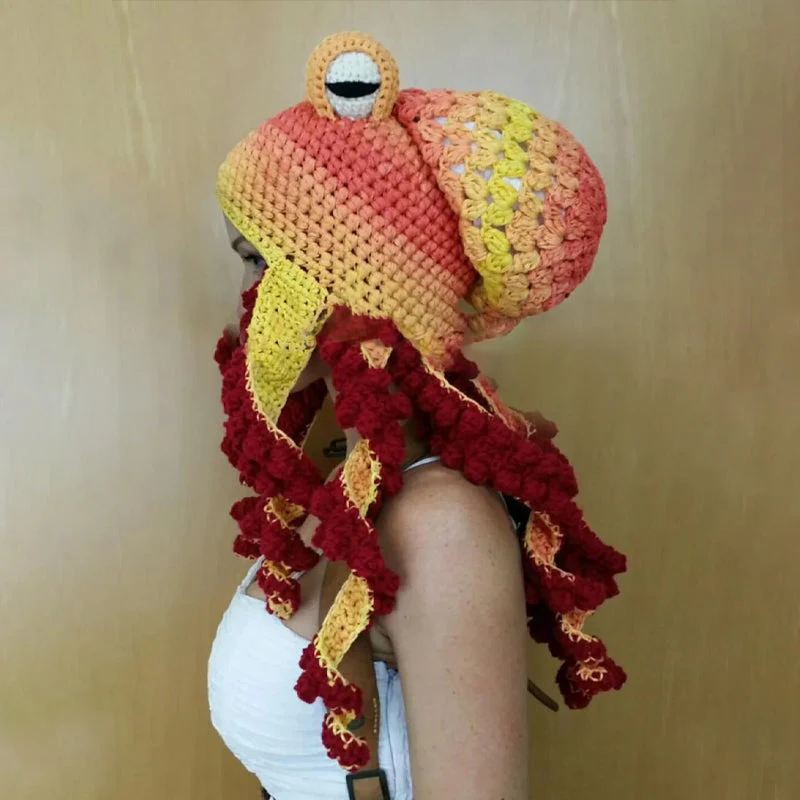 Crochet Octopus Hat - Image 4