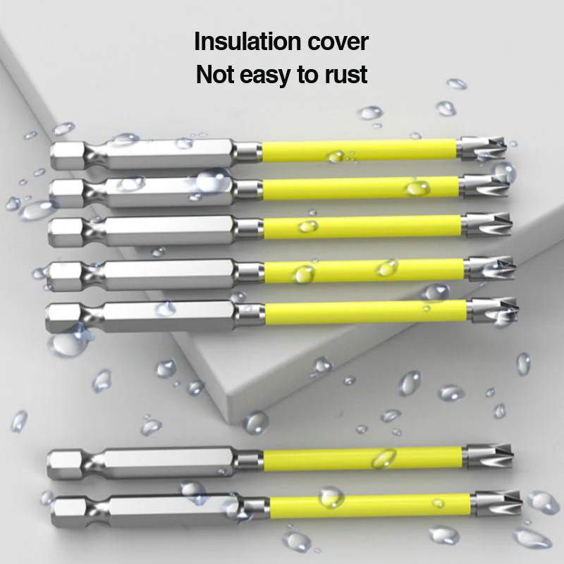 Cross and Slotted Screwdriver Bits for Electricians - Image 3