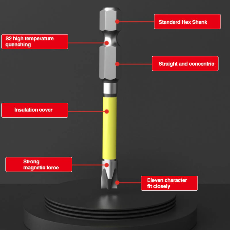 Cross and Slotted Screwdriver Bits for Electricians - Image 6