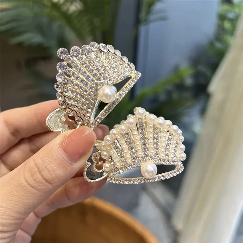 Crown Rhinestone Grab Clip - Image 6