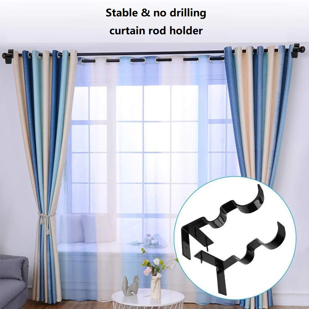 Curtain Rod Brackets (2 pcs) - Image 3