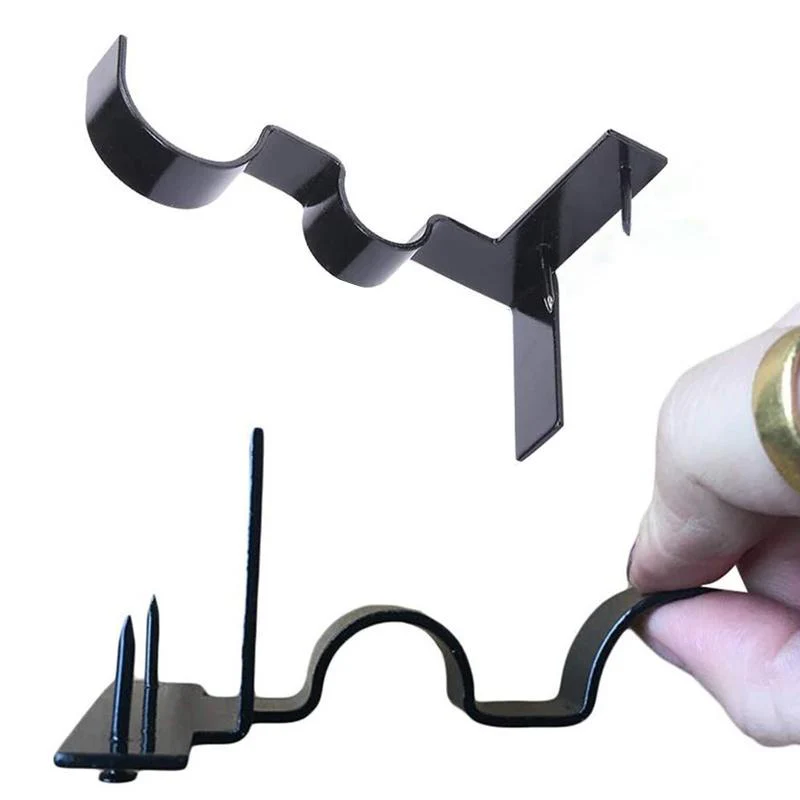 Curtain Rod Brackets (2 pcs) - Image 9