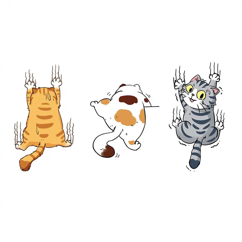 Cute Cat Cartoon Decal Car Stickers - Image 7