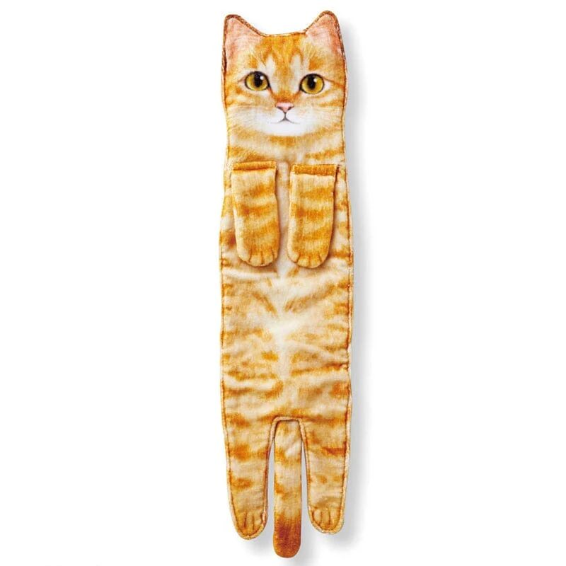 Cute Cat Hand Towel - Image 13
