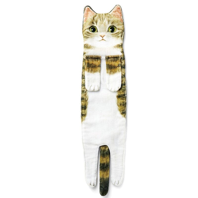 Cute Cat Hand Towel - Image 9