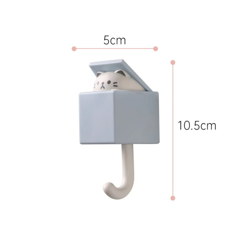 Cute Cat Key Hook Wall Decoration - Image 11