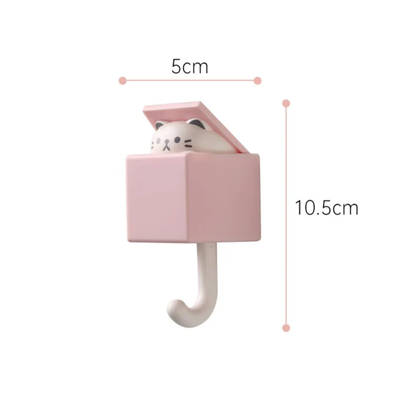 Cute Cat Key Hook Wall Decoration - Image 12