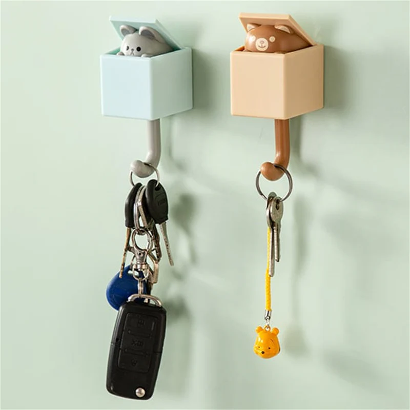 Cute Cat Key Hook Wall Decoration - Image 3