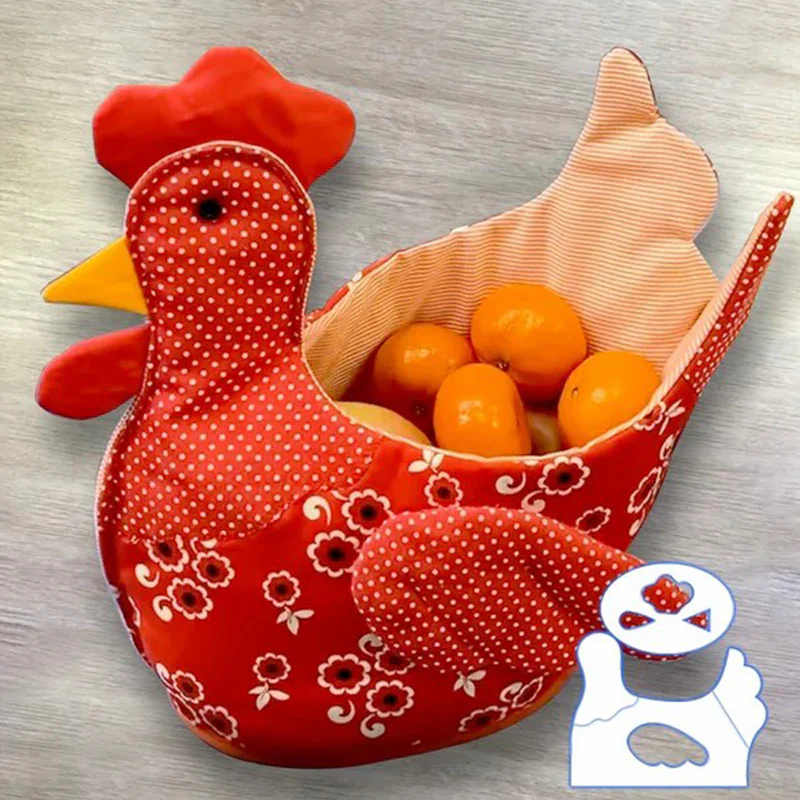 Cute Chicken Egg Baske - Image 3