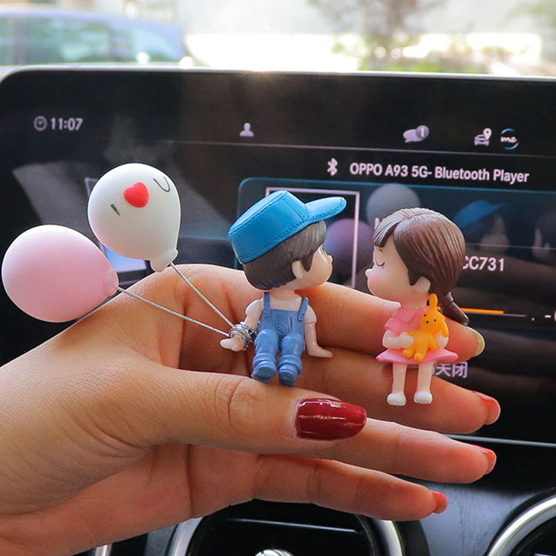 Cute Couple Car Ornament - Image 3