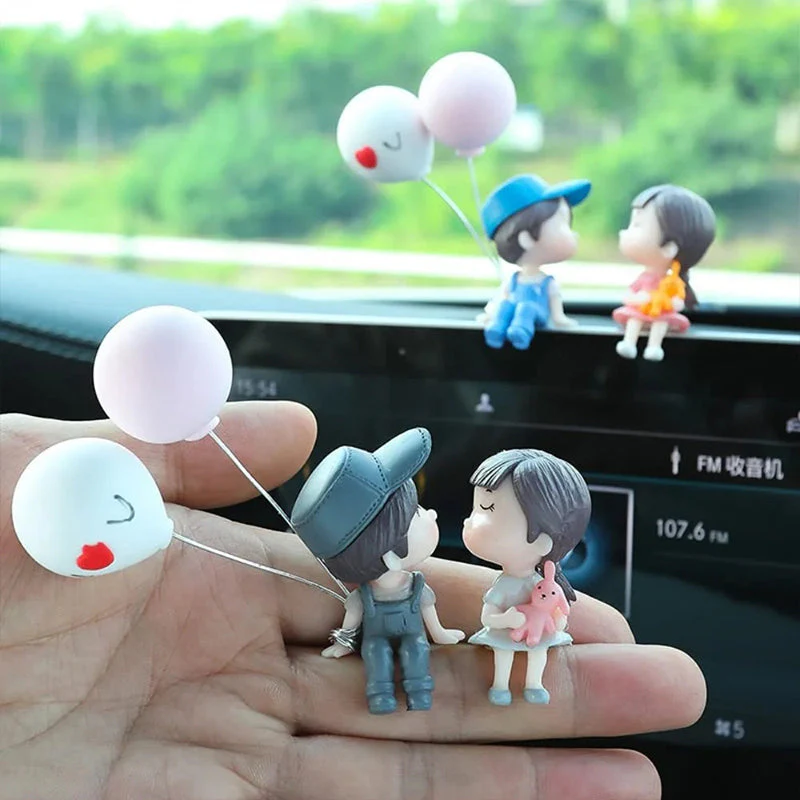 Cute Couple Car Ornament - Image 4