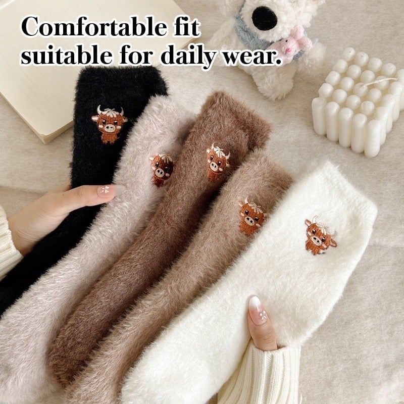 Cute Cow Slipper Socks - Image 10