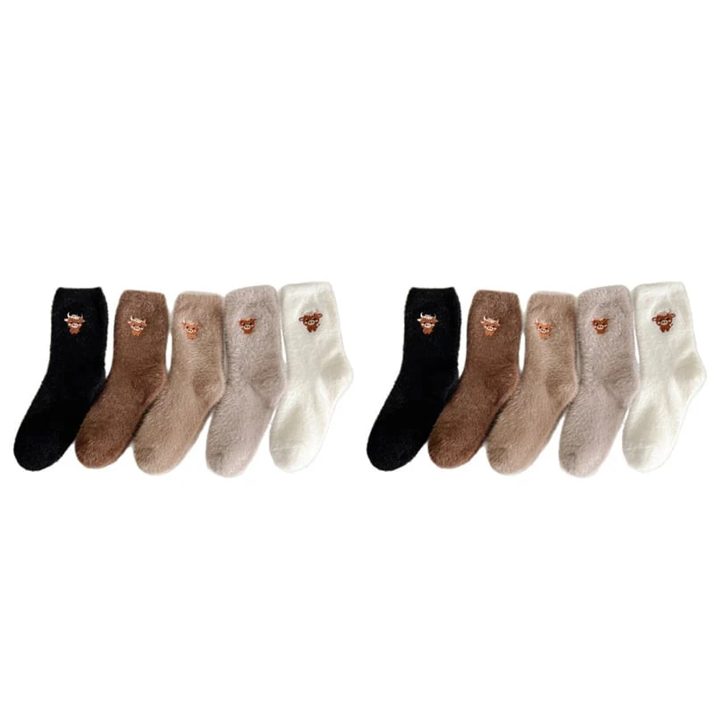Cute Cow Slipper Socks - Image 12