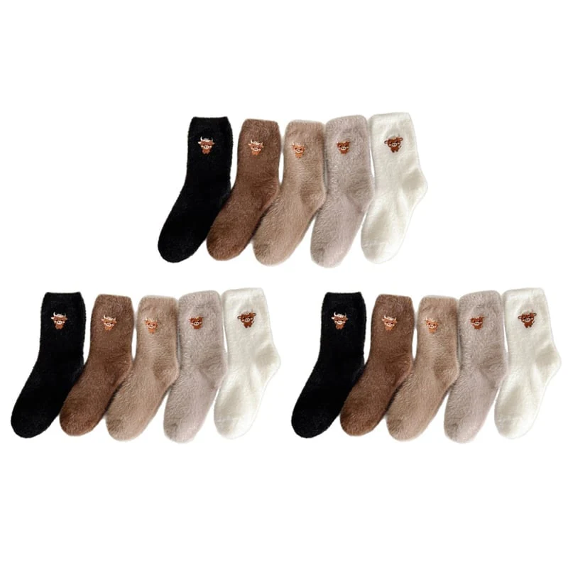 Cute Cow Slipper Socks - Image 13