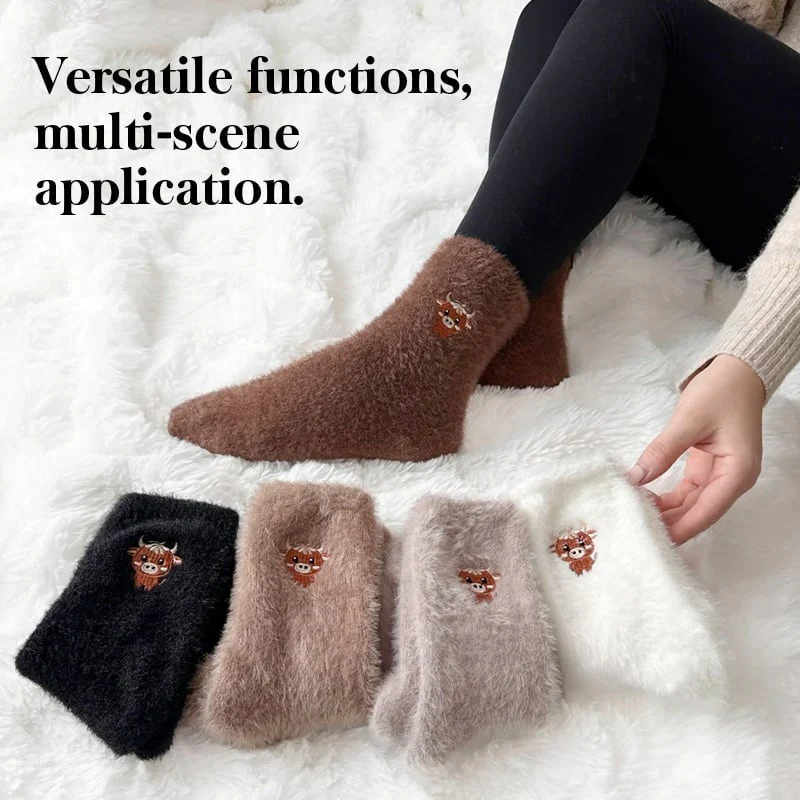 Cute Cow Slipper Socks - Image 6