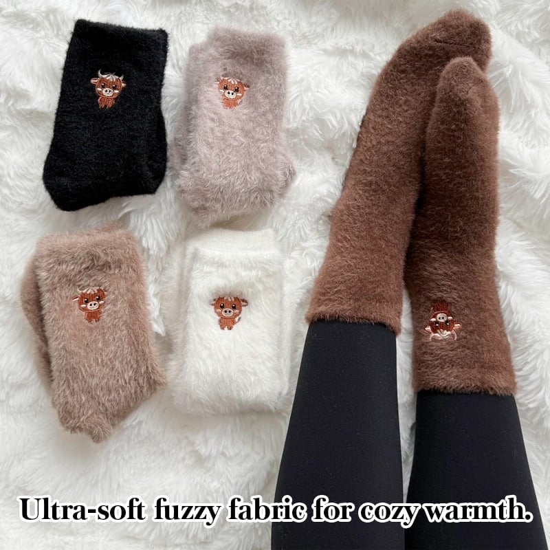 Cute Cow Slipper Socks - Image 7