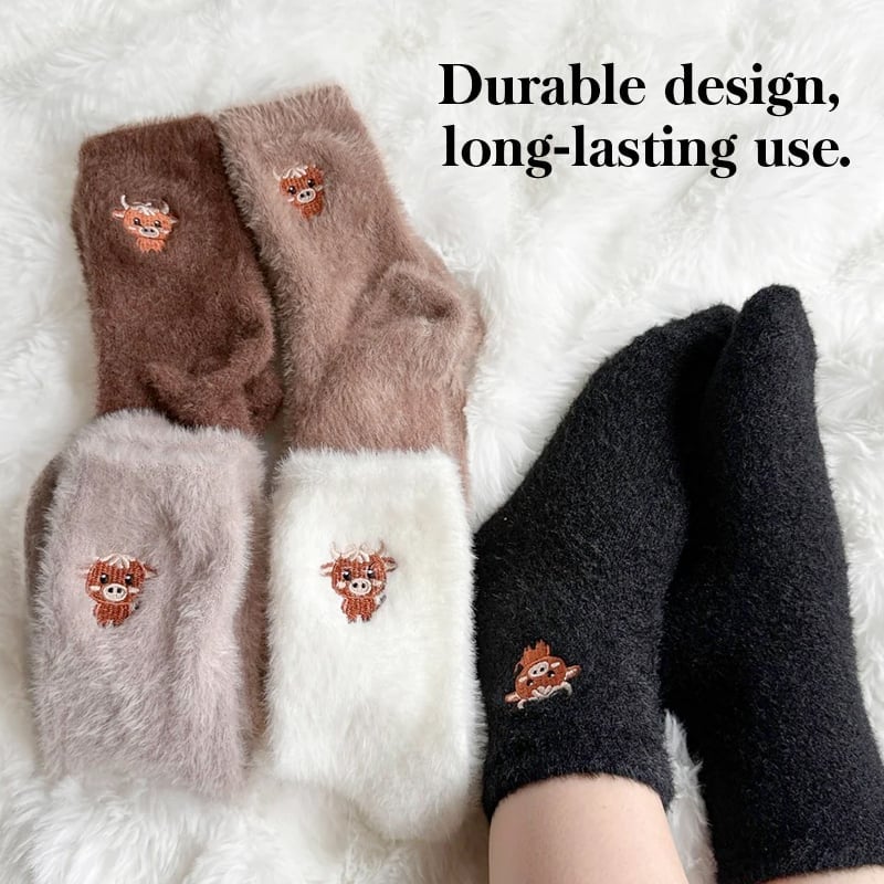 Cute Cow Slipper Socks - Image 9