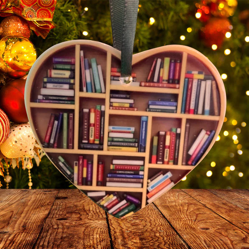 Cute Heart-shaped Bookshelf Decoration - Image 8