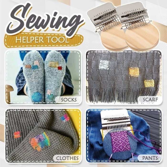 Darning Weaving Loom Kit - Image 4
